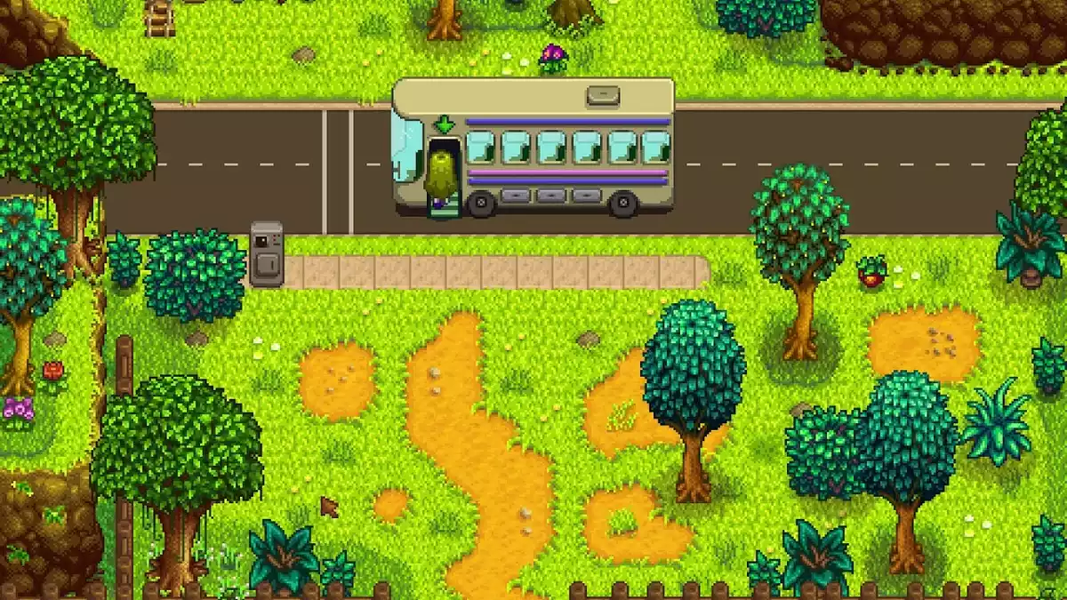 Parada de Onibus Stardew Valley