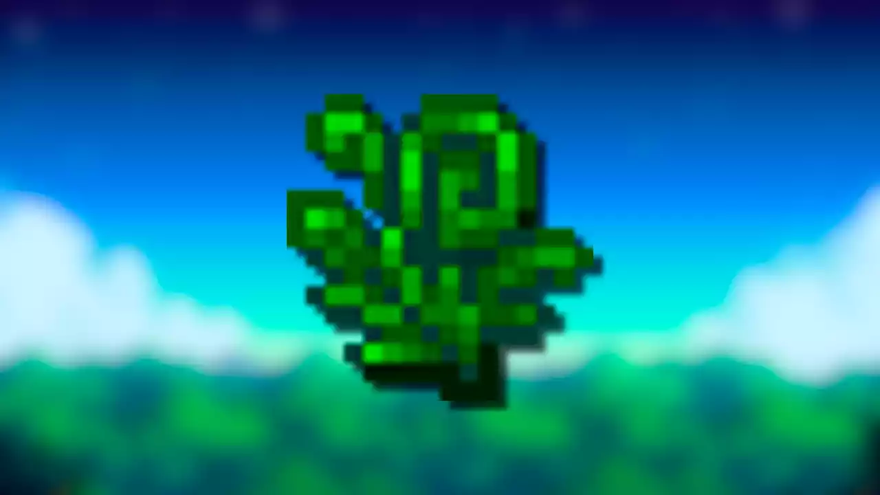 Stardew Valley Como conseguir o Broto de Samambaia