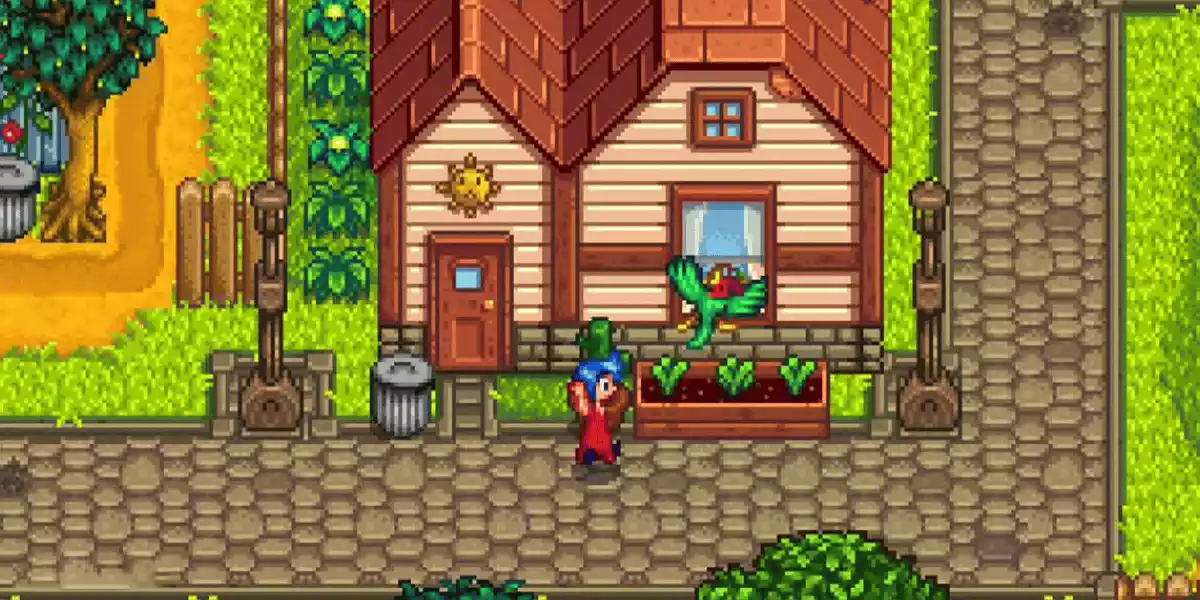 Stardew Valley Emily 4 heart event