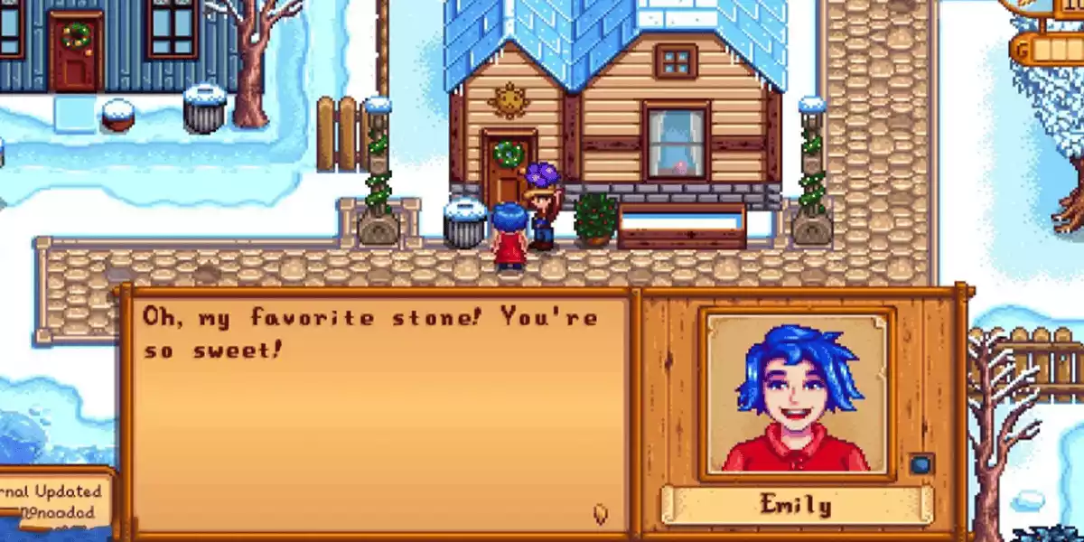 Stardew Valley Emily gift