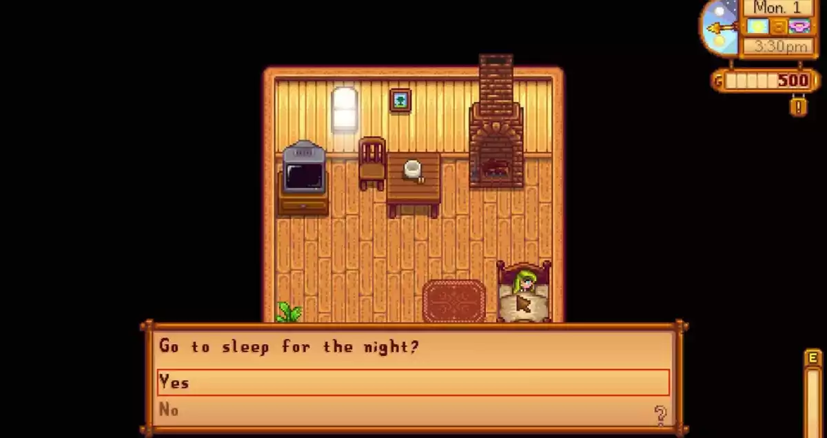 Stardew Valley Sleep