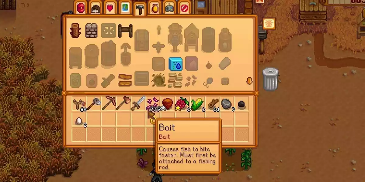 Stardew Valley bait