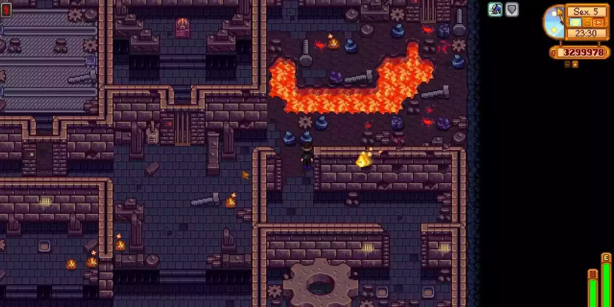 Stardew Valley volcano dungeon