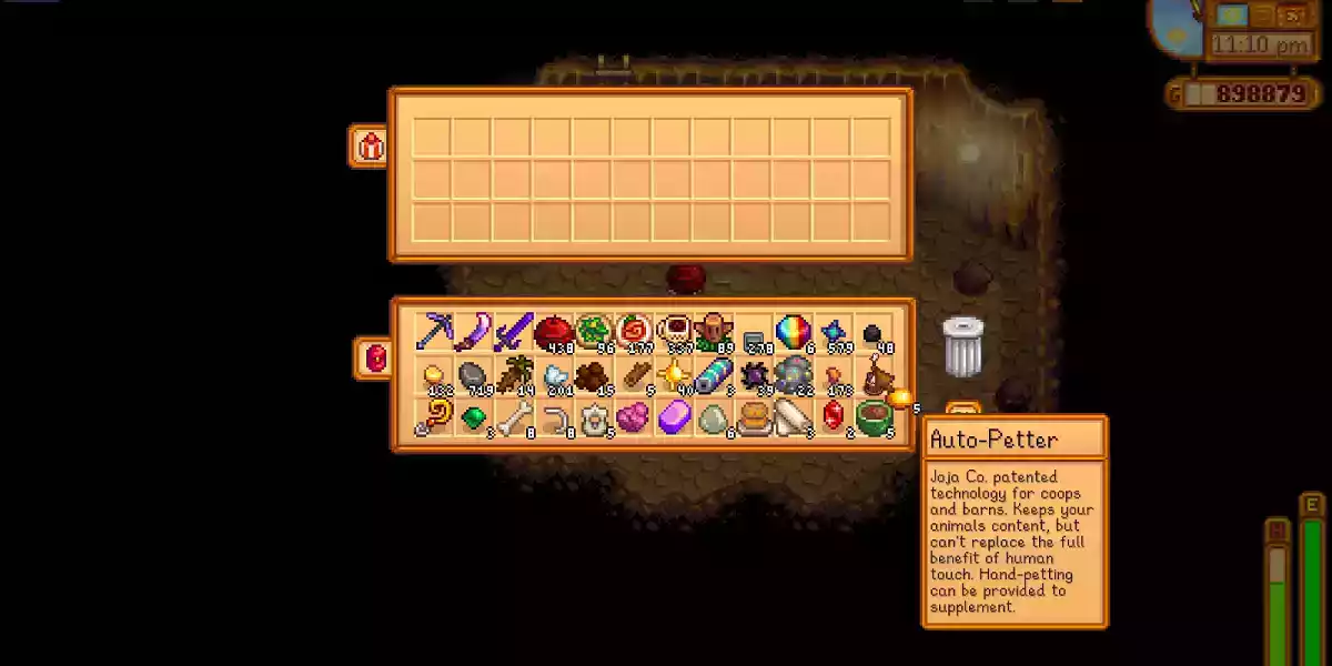 stardew valley auto petter inventory