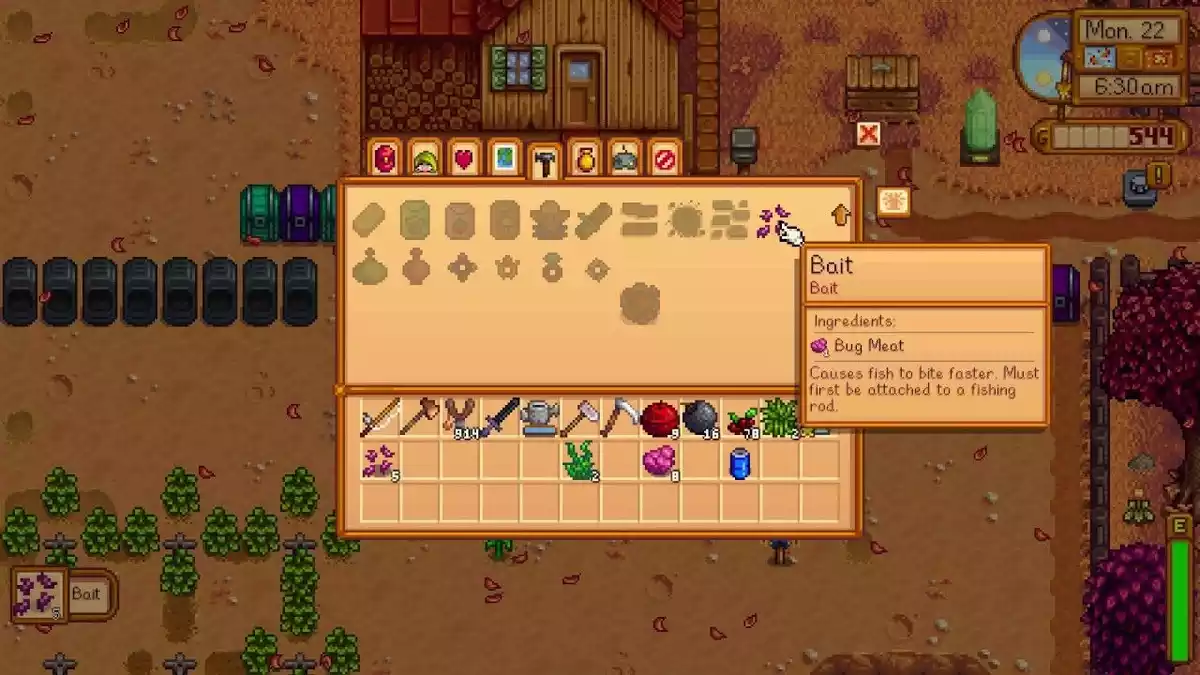 stardew valley bait