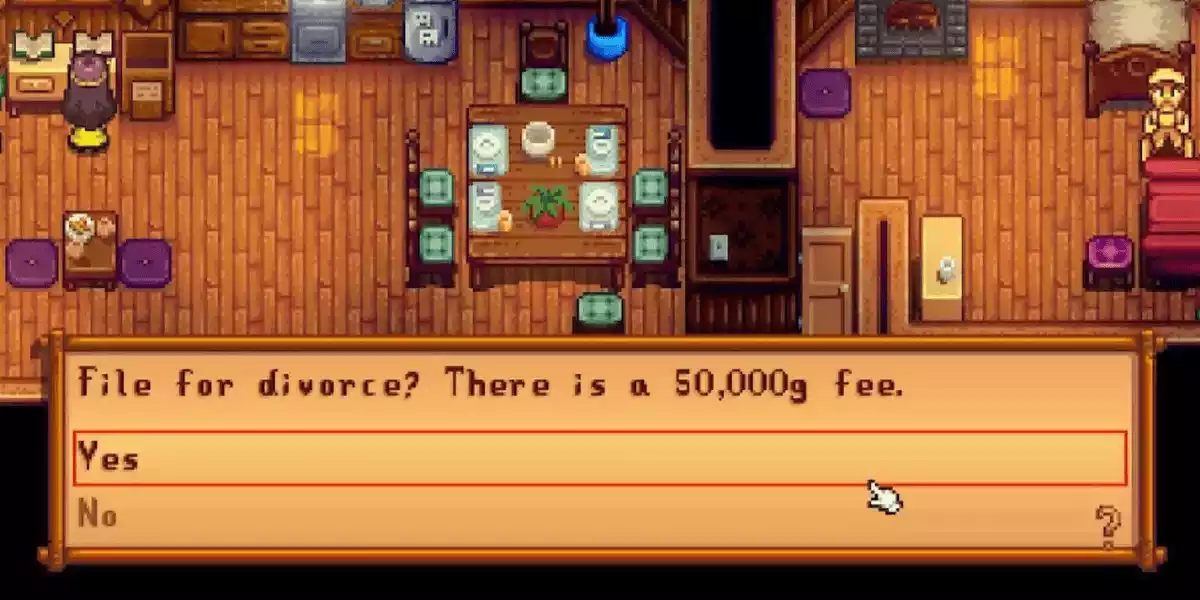 stardew valley divorce option in mayors house2