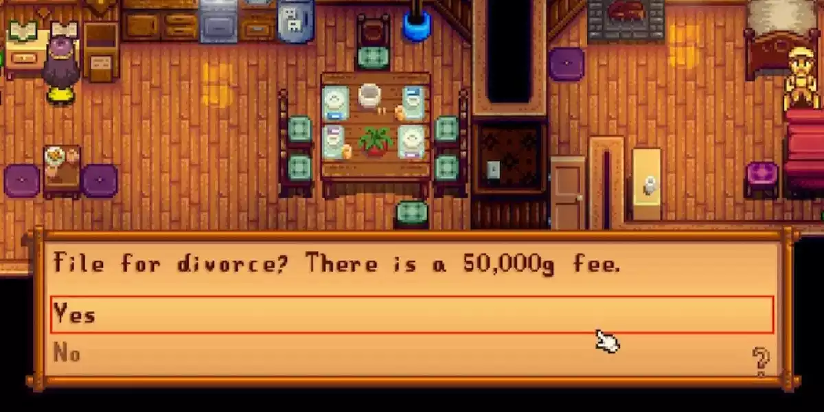 stardew valley divorce option in mayors house3