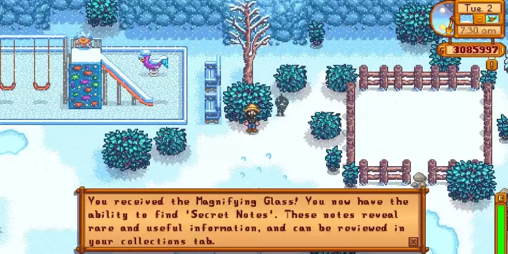 stardew valley magnifying glass