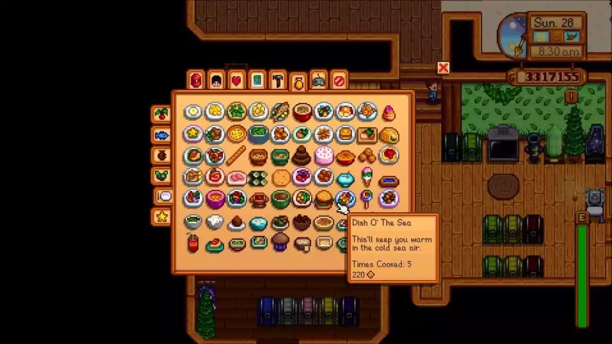 stardew valley recipes