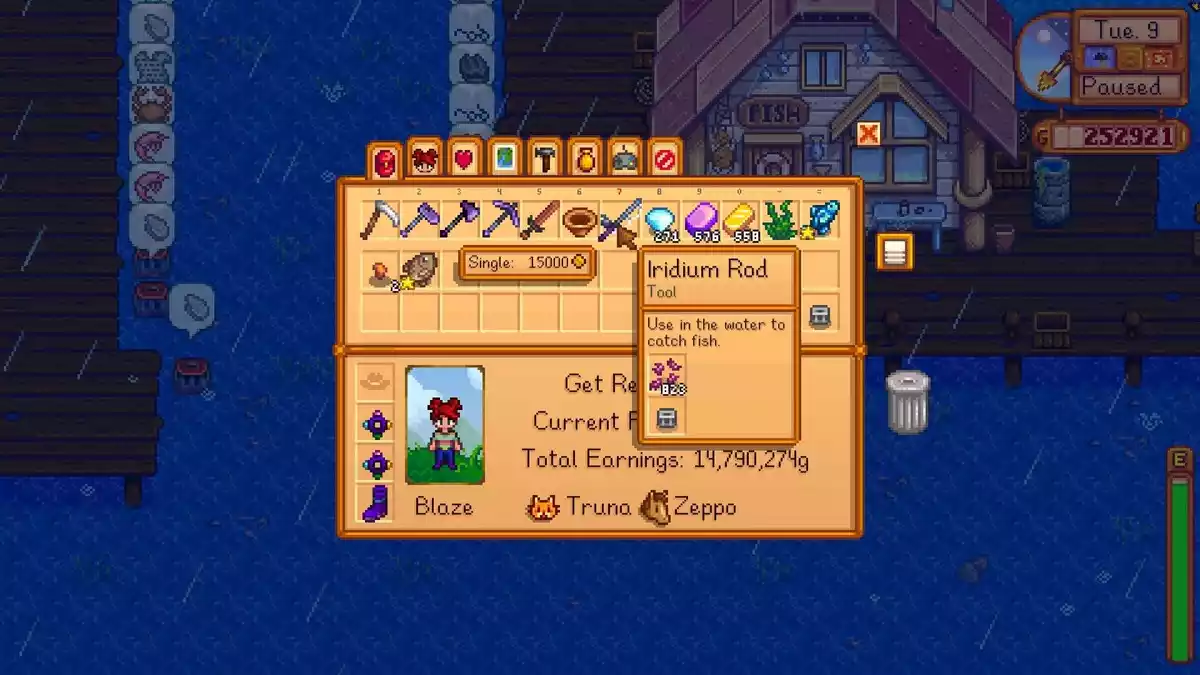 stardew valley tackle