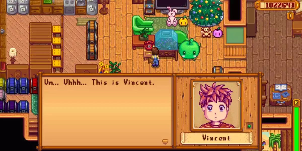 stardew valley vincent phone call