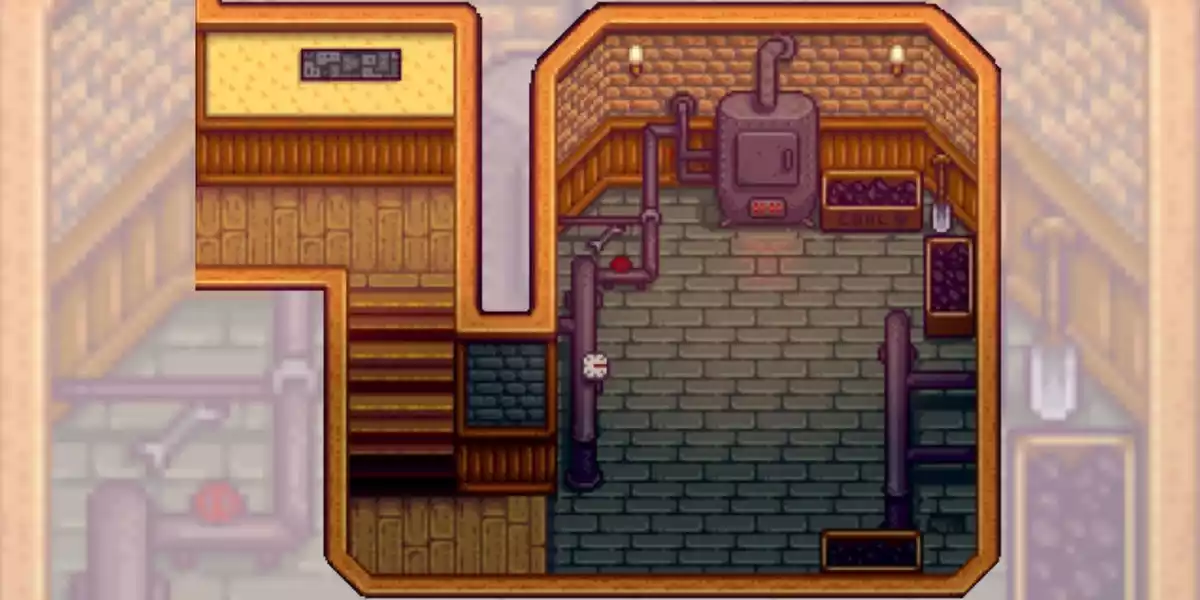 Stardew Valley Community Centre Completed Boiler Room