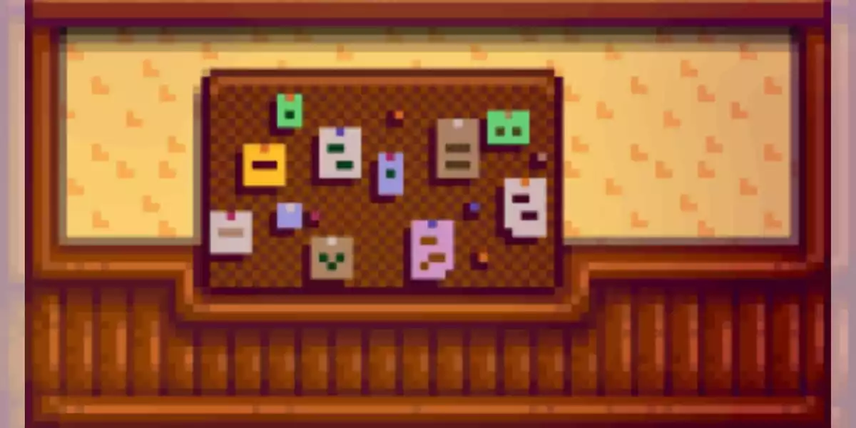 Stardew Valley Community Centre Completed Bulletin Board