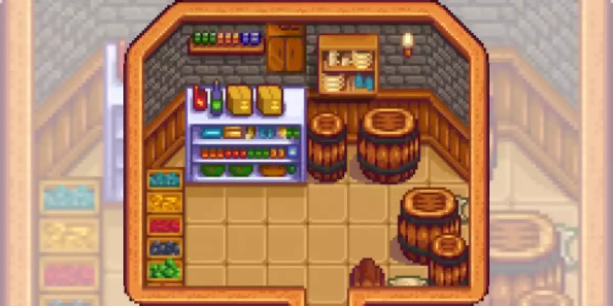 Stardew Valley Community Centre Completed Pantry