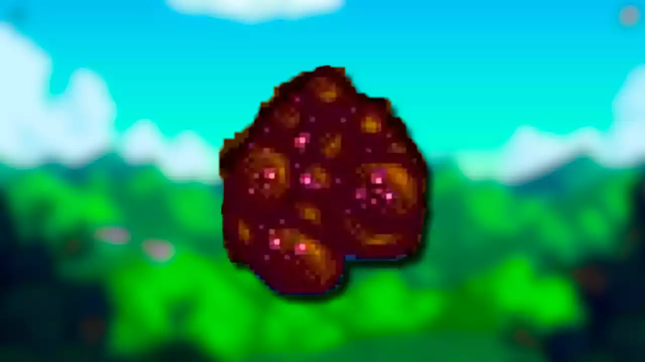 Stardew Valley Como remover Pedra Brilhante