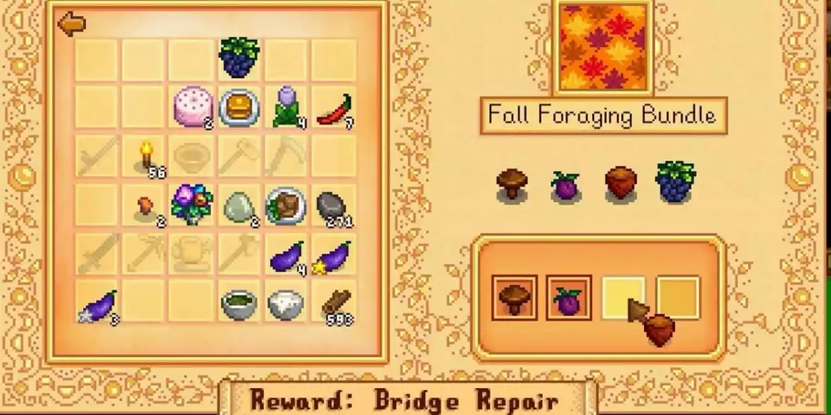 Stardew Valley Fall Bundle