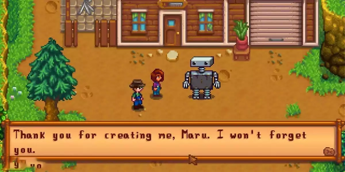 Stardew Valley Maru 10 heart event