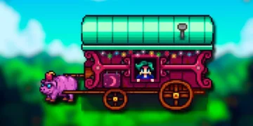 Stardew Valley carrinho de viagem