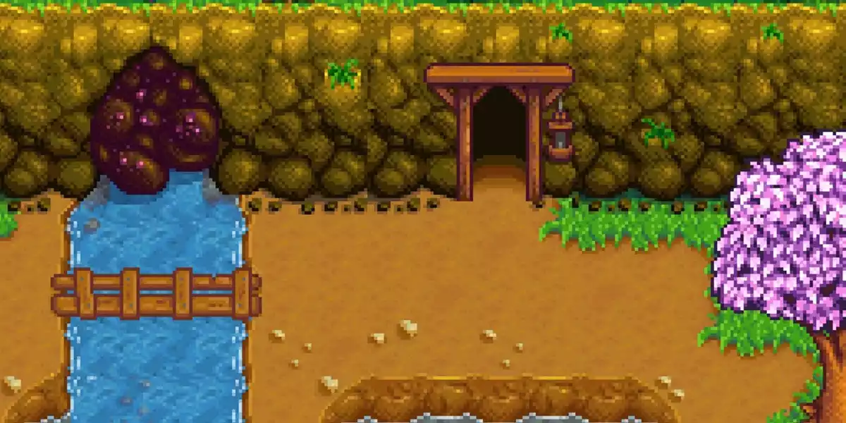 Stardew Valley mines entrance