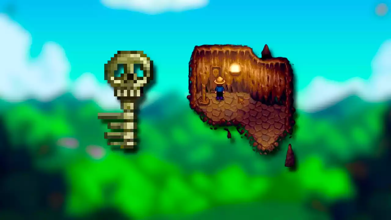 Stardew Valley missao chave de caveira