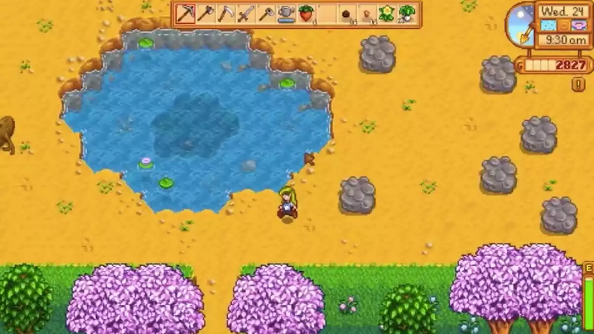 stardewvalley danças das flores passo 1