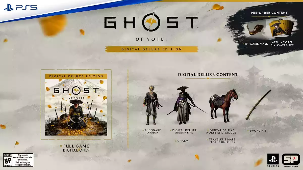 Ghost of Yotei Edição Digital Deluxe