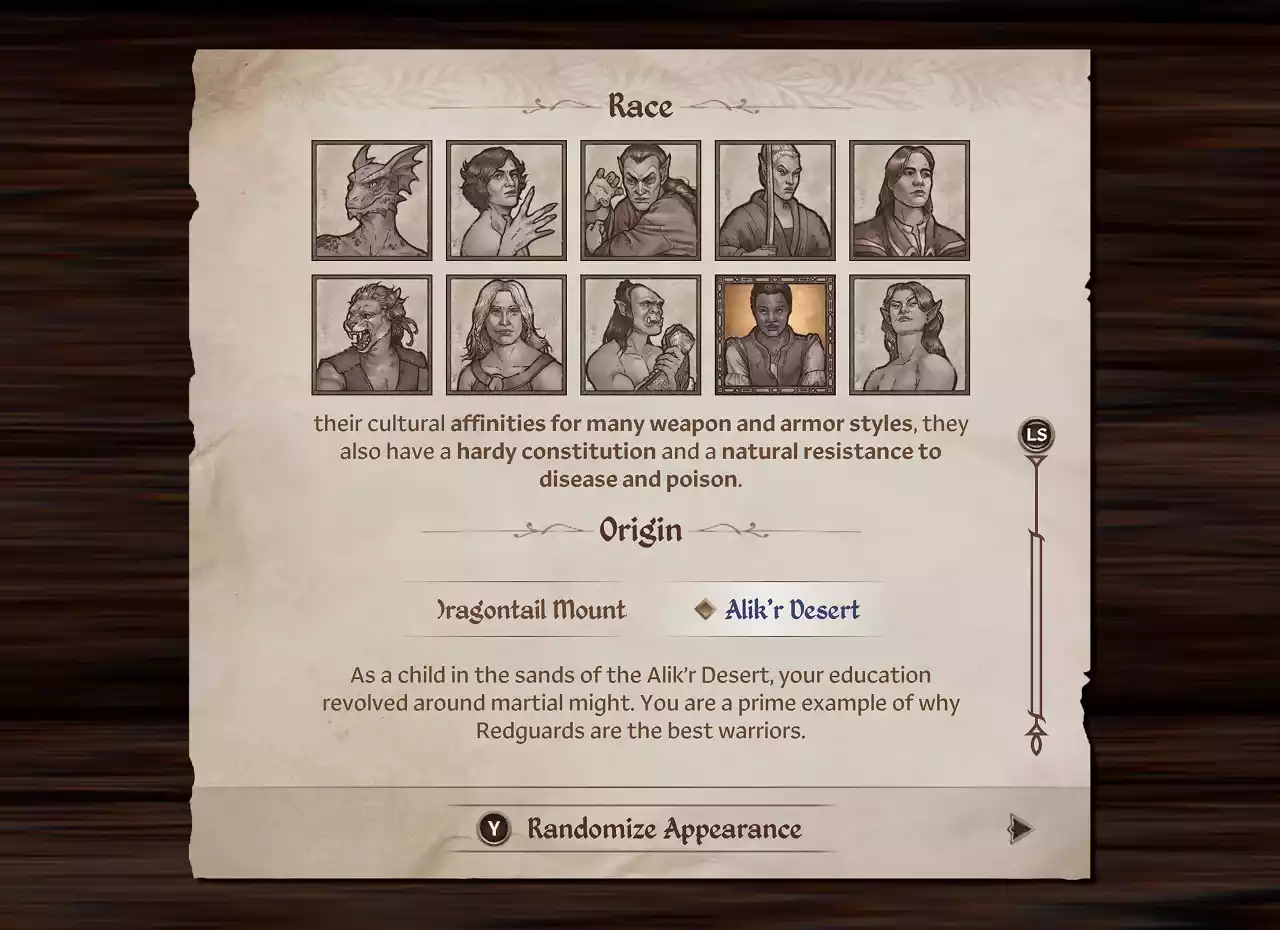 Oblivion Remastered Melhores Raças