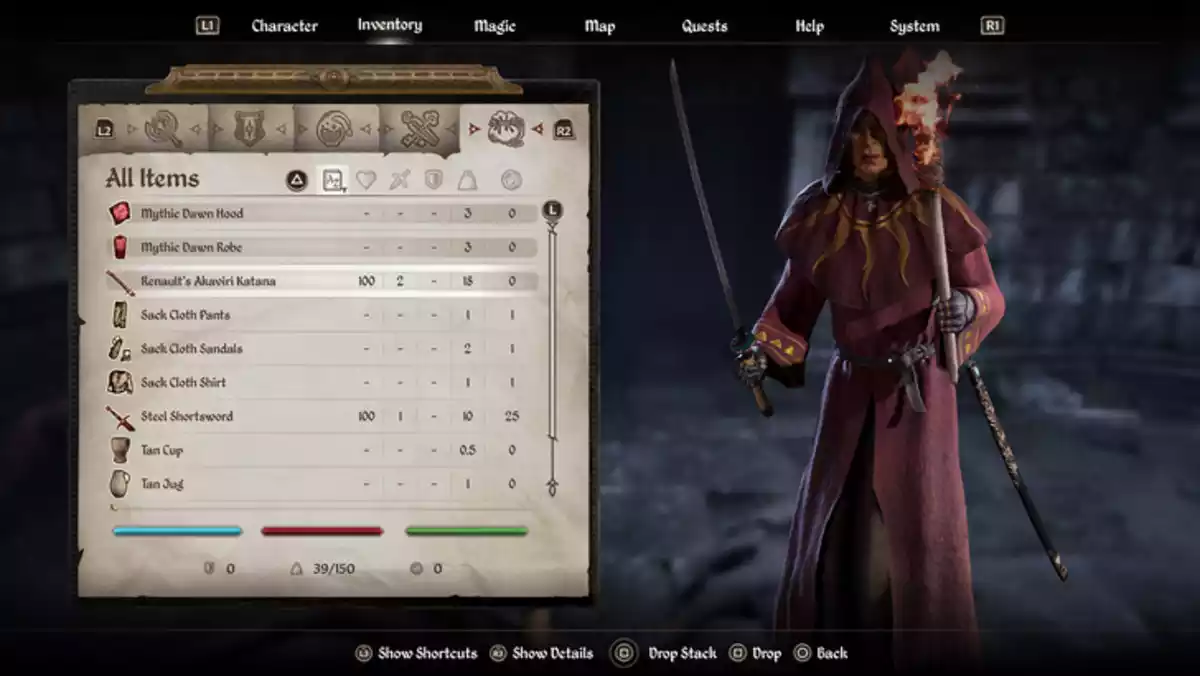 Review Oblivion Remastered Menu