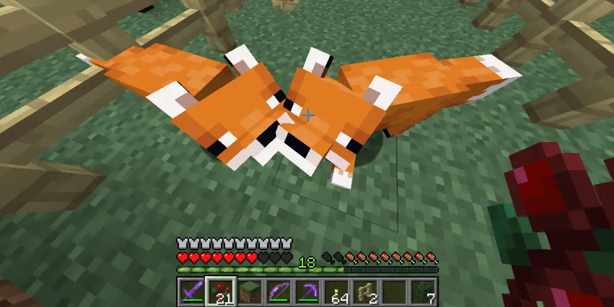 Como criar uma raposa no Minecraft