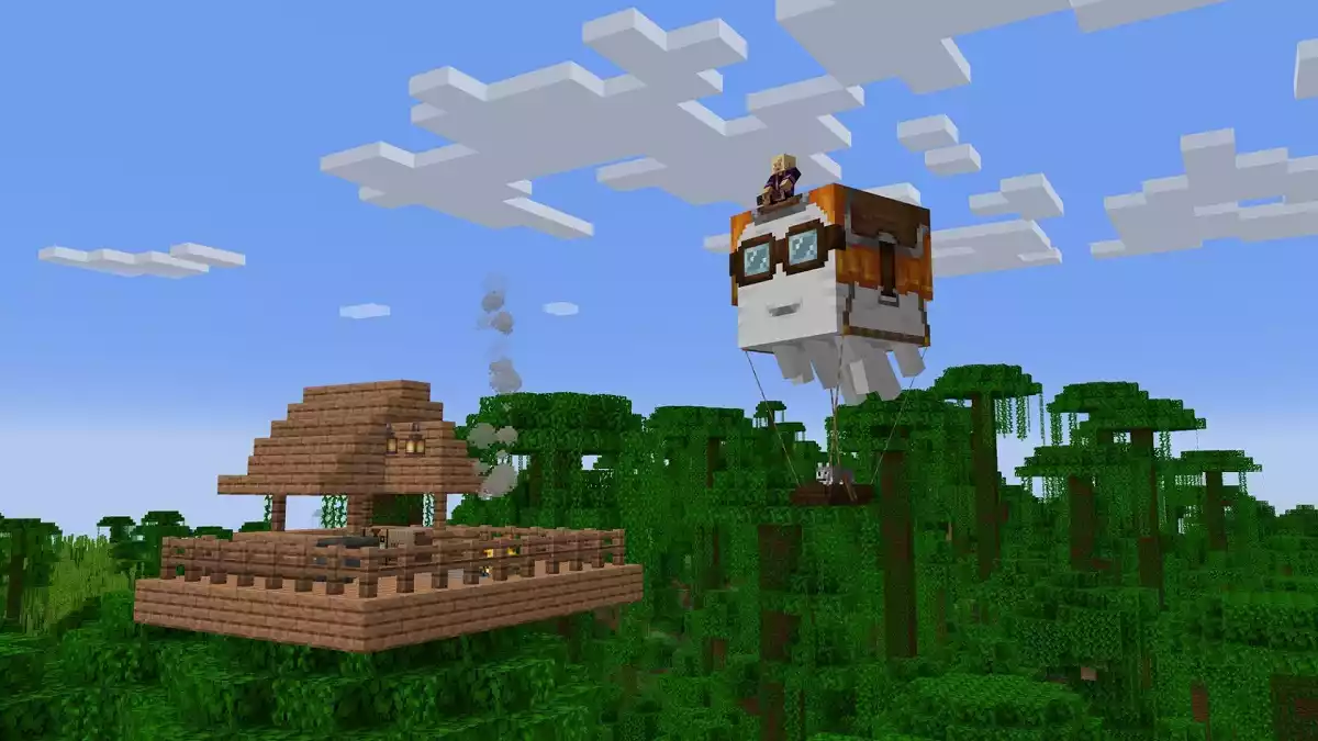 Como domar e montar um Ghast Feliz