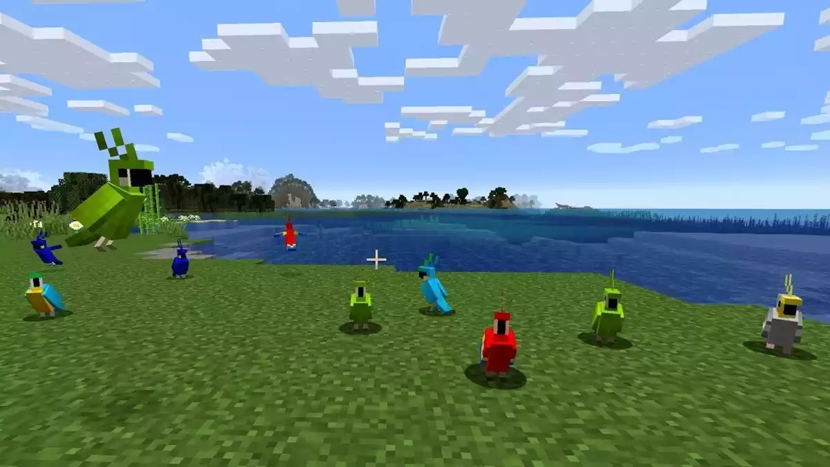 Como domar um papagaio Minecraft