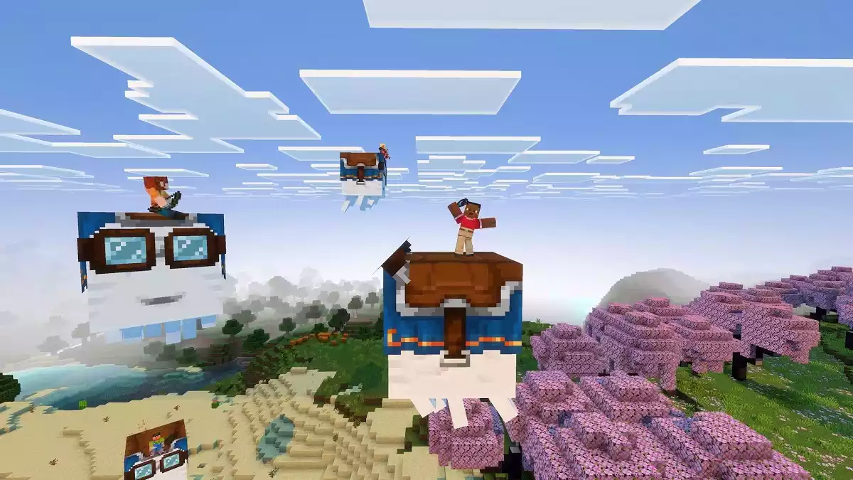 Como fazer um Ghastling voando Ghast Feliz