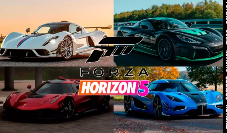 Forza Horizon 5: Os Carros Mais Rápidos do Jogo