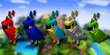 Minecraft Como pegar Papagaios