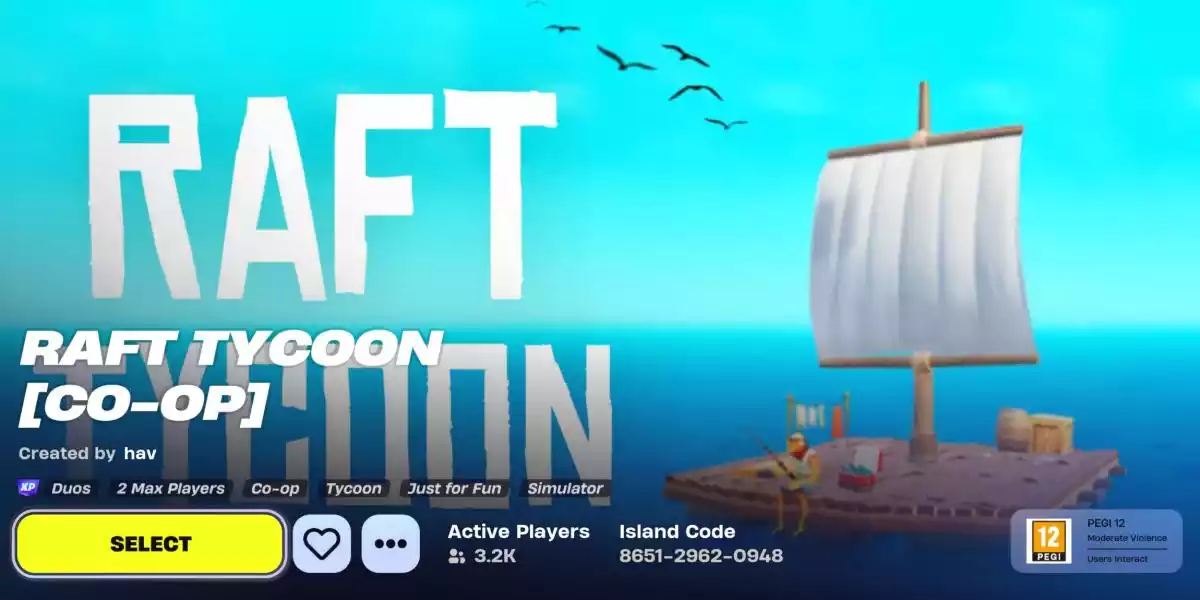 fortnite raft tycoon Fortnite