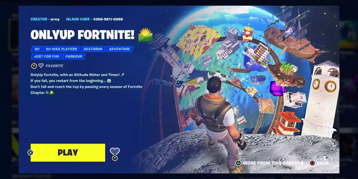 onlyup Fortnite