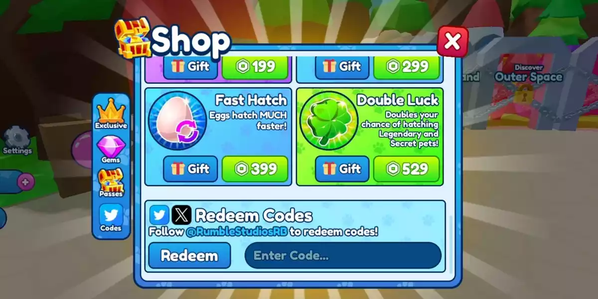 Como resgatar códigos Bubble Gum Simulator INFINITO
