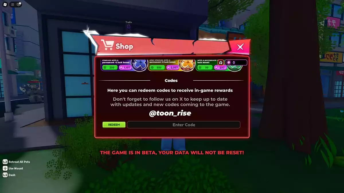 Como resgatar códigos no Anime Shadow 2 Roblox