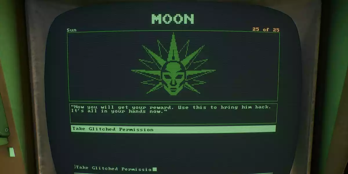 Final Secreto (Obtenha a Permissão Glitched do Minijogo Moon.exe)