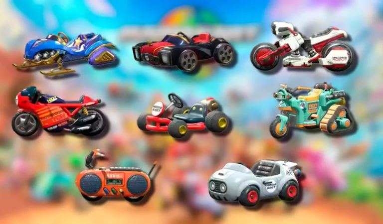 Mario Kart World: Melhores Karts para usar no jogo