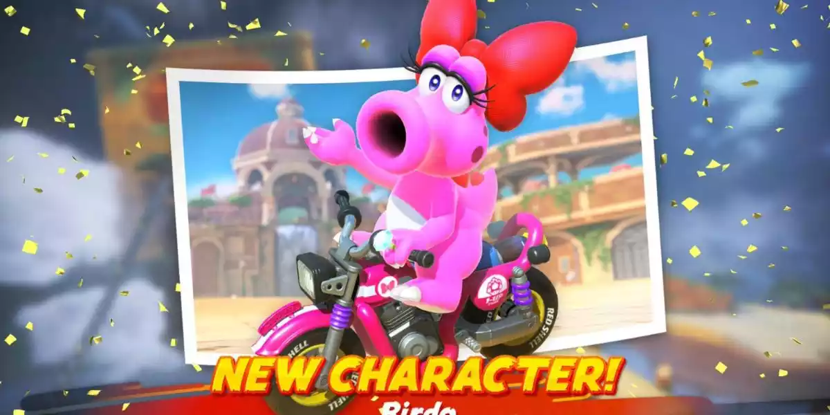 birdo in mario kart world