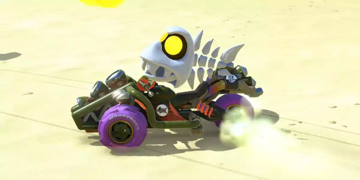 fish bone in mario kart world