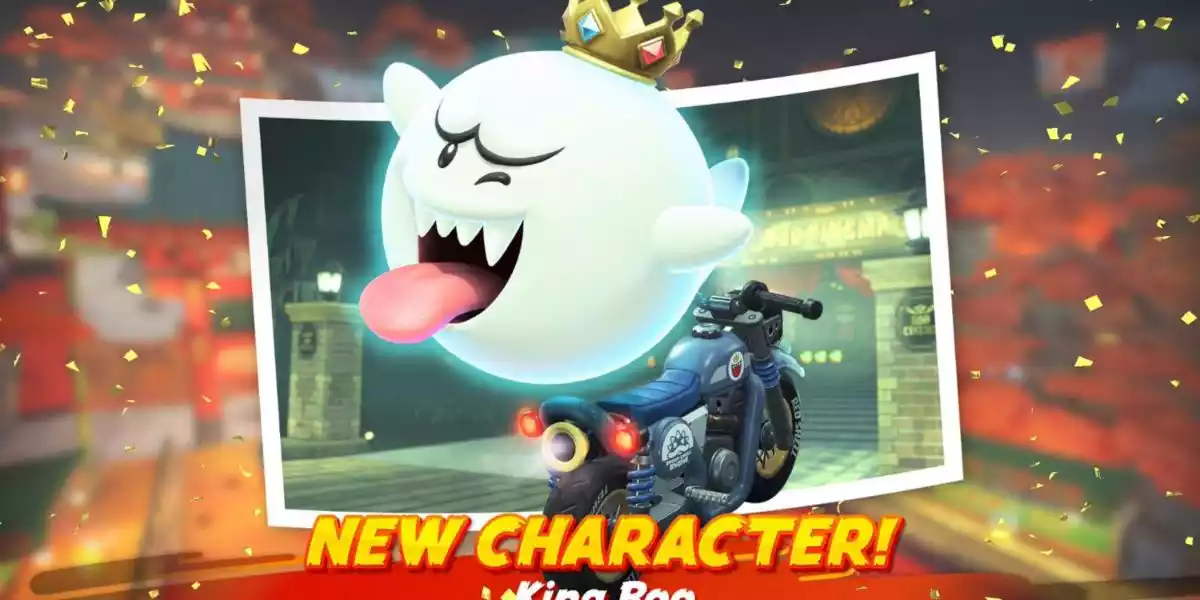 king boo in mario kart world