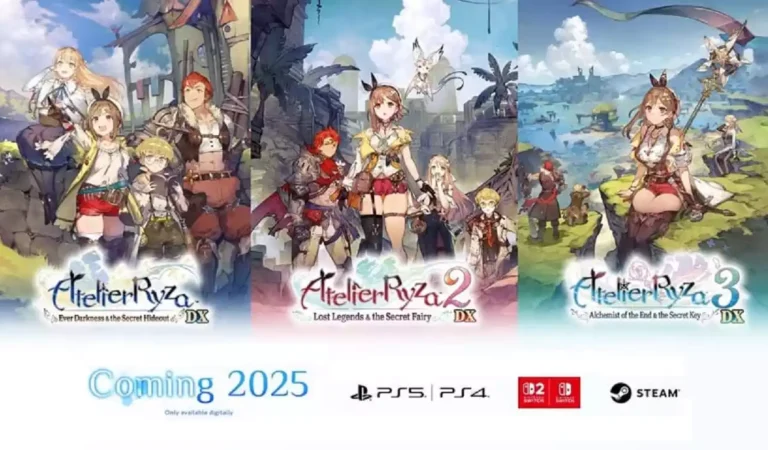 Atelier Ryza Secret Trilogy Deluxe Pack é anunciado para PS5 em 2025
