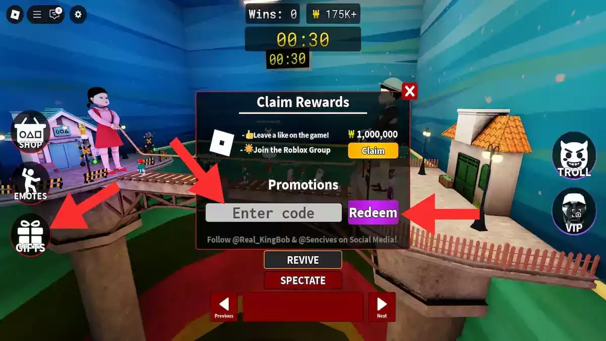 Como resgatar códigos no Jump Rope Roblox