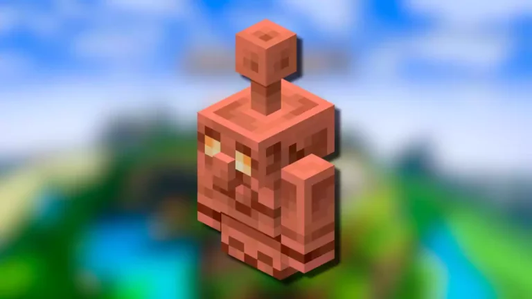 Minecraft Como fazer Golem de Cobre