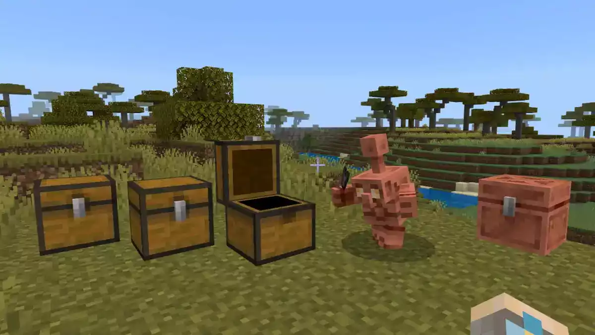 Para que servem os baús de cobre no Minecraft