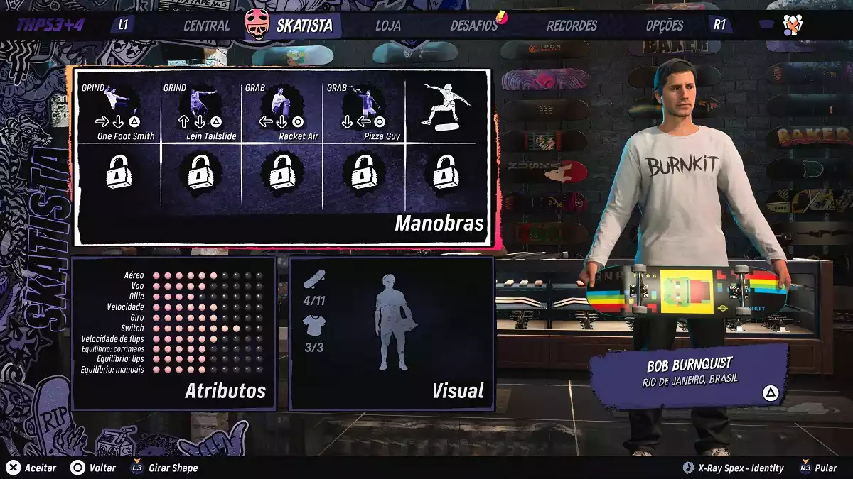 Review Tony Hawk’s Pro Skater 3 + 4 Skatistas Bob Burnquist
