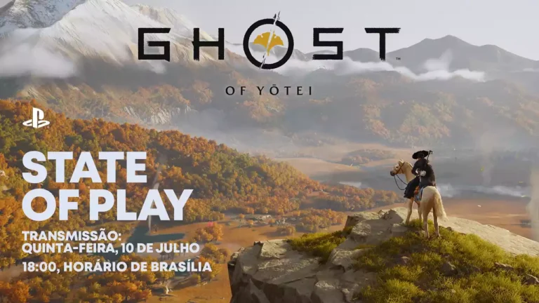 State of Play focado no Ghost of Yotei é marcado para 10 de julho