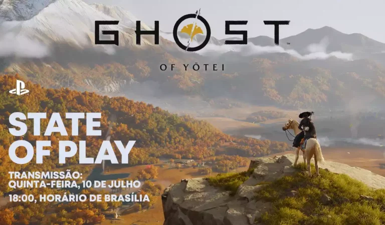 State of Play focado no Ghost of Yotei é marcado para 10 de julho